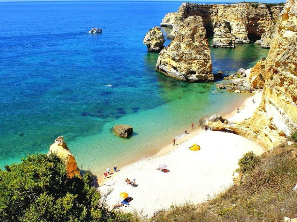 Apartamentos Roja Sol Albufeira Exteriör bild